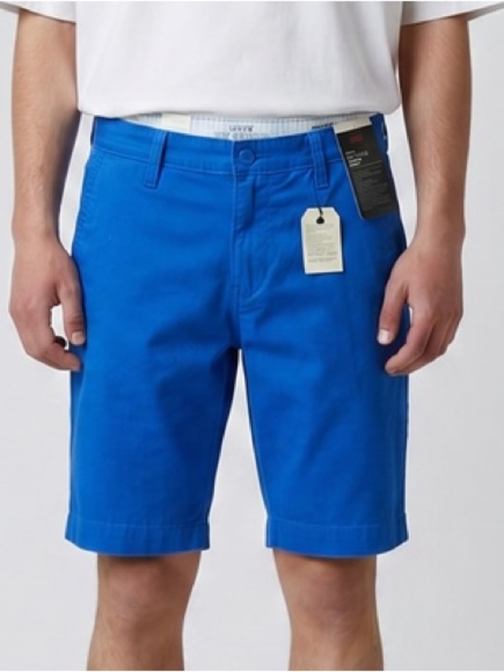 Levi's Royal Blue Flat Front Men's Shorts